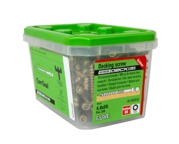 éS ESSDECK MAX Wkręt tarasowy do drewna desek CorrSeal 4,8x42mm 250szt