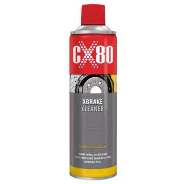 cx80 XBRAKE CLEANER 600ml Odtłuszczacz Spray do czyszczenia hamulców