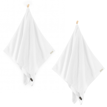 Zwoltex PORTO Ręcznik do rąk mały gruby biały 600g 30x50cm x2