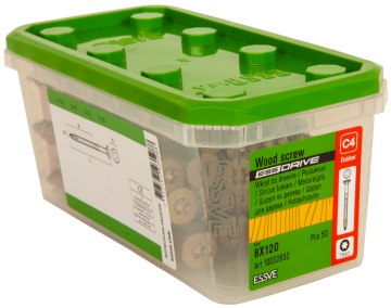 éS ESSDRIVE wkręt do drewna FS CorrSeal 8,0x120mm 50szt