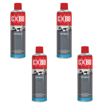 cx80 Preparat środek zmywacz odtłuszczacz do czyszczenia hamulców 500ml x4