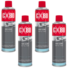 cx80 Wykrywacz nieszczelności wycieku gazu - Piana do wykrywania 500ml x4