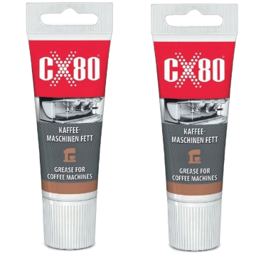 cx80 Smar spożywczy bezbarwny do konserwacji ekspresu do kawy 40g x2