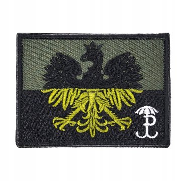 Little Angel GODŁO POLSKA WALCZĄCA Naszywka na dwustronny rzep
