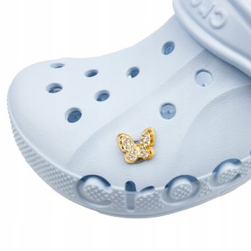 Little Angel Przypinka do Crocs Motylek Wpinka Cyrkonie Motyl
