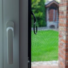 Hook Moskitiera z WŁÓKNA SZKLANEGO magnesy DRZWI 80x210