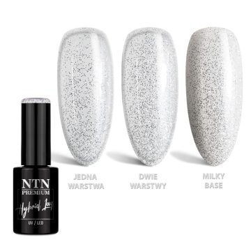 em Lakier hybrydowy LED/UV Gel Polish Whites Nr 478 Limited Edition 5g