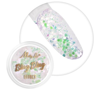 MollyLac Pyłek do paznokci Bling Bling Effect 1 g Nr 04