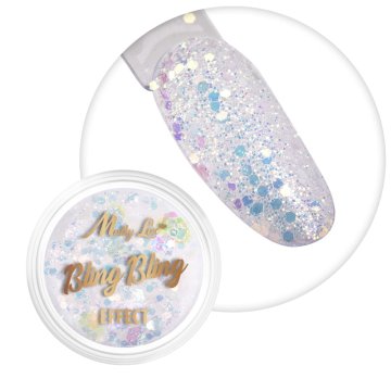 MollyLac Pyłek do paznokci Bling Bling Effect 1 g Nr 05