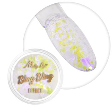 MollyLac Pyłek do paznokci Bling Bling Effect 1 g Nr 06