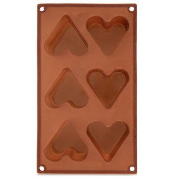Artemis Foremka Silikonowa Forma do Pieczenia Ciastek na Ciastka Babeczki Serca