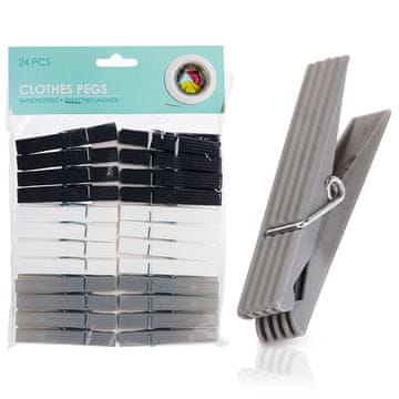 Ultra Clean Klamerki na pranie plastikowe 24 szt.