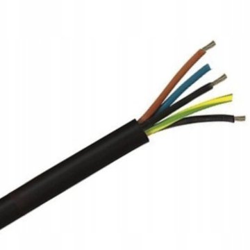 GUMENI KABEL 5X4MM2 H07RN-F ONPD OKRUGLI CRNI ELEKTRIČNI KABEL 1M
