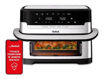 Tefal Friteza na vrući zrak EY922DE0 Flex Dual Easy Fry 9 l srebrna