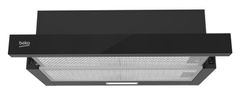 Beko b300 HNT63322BH teleskopska napa 3 brzine LED rasvjeta 320 m3/h 60 cm crna