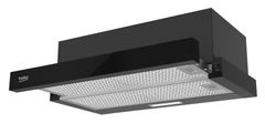 Beko b300 HNT63322BH teleskopska napa 3 brzine LED rasvjeta 320 m3/h 60 cm crna