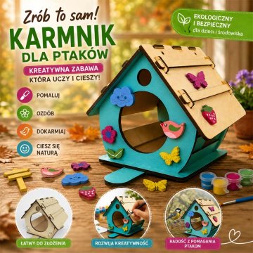 Hranilica za ptice "uradi sam" - zeba