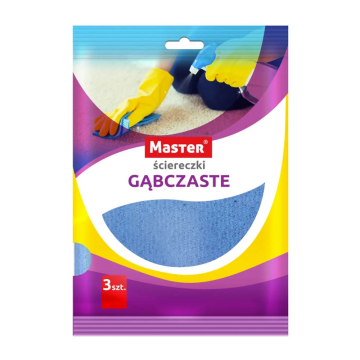 Master spužvasta krpa od 3 komada