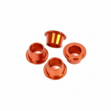 Scar RACING GUMENE ČAHURE ZA DRŽANJE UPRAVLJAČA ZA KTM 125 / 150 / 250 SX '16-'22, 250 / 350 / 450 SXF '16-'22, 690 ENDURO R '19-'25, 690 SMC-R '19-'25 NARANČASTE