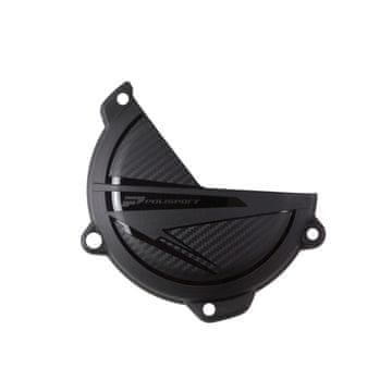 Polisport zaštitni poklopac spojke Ktm Sx Sxf 250 350 450 Exc 300 Xc Tc crni