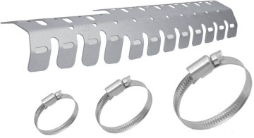 CrossPro POKLOPAC DIFUZORA 2T ALUMINIJSKI MODEL (EVO) 'ICE MATT' SREBRNA