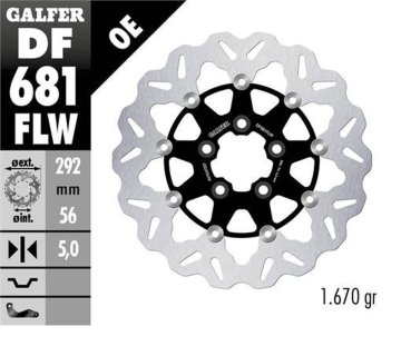 Galfer PREDNJI KOČIONI DISK HARLEY-DAVIDSON (292X56X5) PLUTAJUĆI (VIDI OPIS)