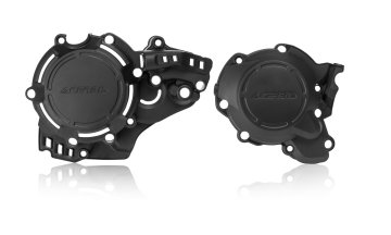 Acerbis POKLOPCI MOTORA (ZAŠTITNI POKLOPAC KVAČILA I ALTERNATORA) X-POWER KTM EXC 250 / 300 '17-'19, SX 250 '17-'18, HUSQVARNA TE 250 / 300 '17-'19, TC 250 '17-'18 CRNI