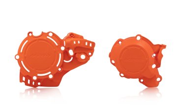 Acerbis POKLOPCI MOTORA (ZAŠTITNI POKLOPAC KVAČILA I ALTERNATORA) X-POWER KTM SX 250 '19-'22, EXC 250 / 300 '20-'23, HUSQVARNA TE 250 / 300 '20-'23, TC 250 '19-'22 NARANČASTI