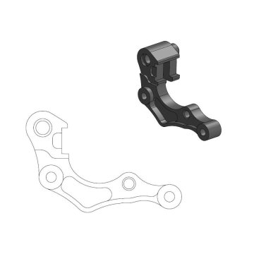 Moto Master adapter za prednji disk 270 mm Honda CRF 2019+ OEM čeljust