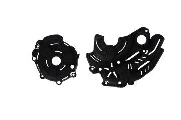 Acerbis POKLOPCI MOTORA (ZAŠTITNI POKLOPAC KVAČILA I ALTERNATORA) X-POWER YAMAHA TENERE 700 '19-'23, MT-07 '14-'23, TRACER 700 '20-'24, XSR 700 '21-'23 CRNI