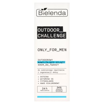 Bielenda Outdoor Challenge Men hidratantna krema za lice 50 ml za dan i noć