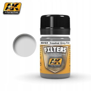 AK-Interactive Neutralno sivi filter AK-4161 AK4161 35 ml