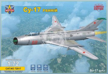 DE 72017 Su-17 modelni komplet u ranoj mjerilu 1/72