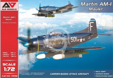 Martin AM-1 Mauler Models 7239 maketa u mjerilu 1/72