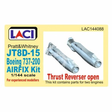 P&W JT8D-15 Obrnuti otvoreni popravak Airfix LAC144088