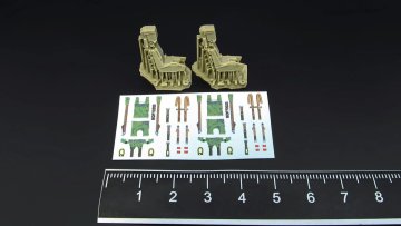 Martin-Baker Mk.14 Metalni detalji Izbaciva sjedala MDR72116 Mjerilo 1/72