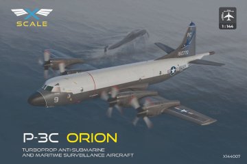 Model X-skale Lockheed P-3C Orion 2025 X144007 mjerilo 1/144