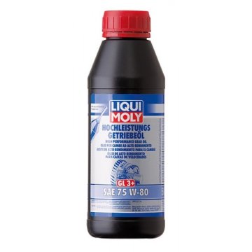 Liqui Moly OLEJ 75W80 1L GL3+ / MAN 341/E3/Z3 / VOLVO 97305 / ZF TE-ML 08 / WYDŁUŻONY PRZEBIEG (300.000KM) PÓŁSYNTETYCZNY/ PRZEKŁADNIOWY