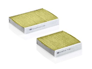 Mann Filter FILTR KABINY PEUGEOT 207 KOMPLET2 SZT. FRECIOUS PLUS (ANTYALERGICZNY)