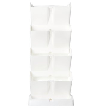 Ogród wertykalny doniczka kaskadowa modułowa kwietnik na rośliny 195x475 mm