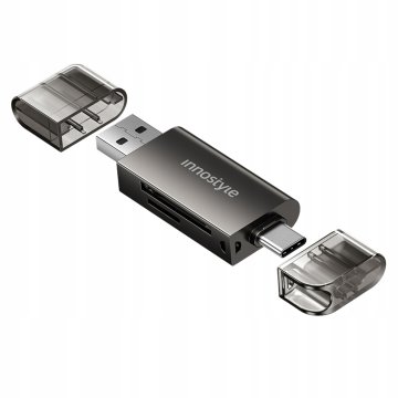 Innostyle CZYTNIK KART SD USB-C USB DO TELEFONU LAPTOPA MICRO SD TF