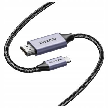 Innostyle KABEL USB-C HDMI ADAPTER PRZEJŚCIÓWKA DO MONITORA TV 4K 60HZ 2M