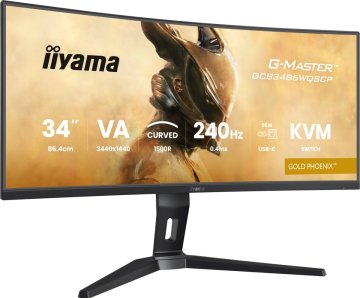 iiyama MONITOR LED 34” GCB3486WQSCP-B1 240Hz