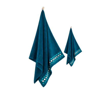 Zwoltex Zen 2 komplet ręczników ręcznik kąpielowy zielony 50x90 70x140