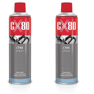 cx80 CYNK SPRAY Podkład antykorozyjny Preparat ochrona przed rdzą 500ml x2