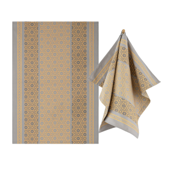 Zwoltex MARSALA GOLD ścierka kuchenna bawełniana szary 240g 50x70cm