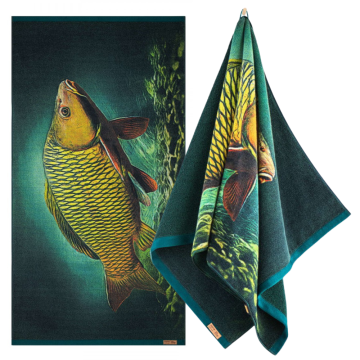 Zwoltex KARP Ręcznik do rąk twarzy włosów gruby 100% bawełna 600g 50x100