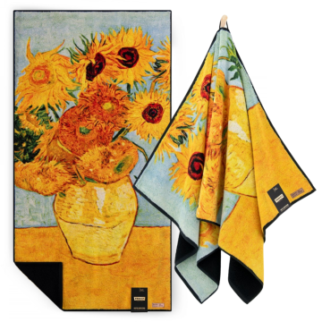 Zwoltex VINCENT VAN GOGH Ręcznik kąpielowy bawełniany chłonny 600g 50x100