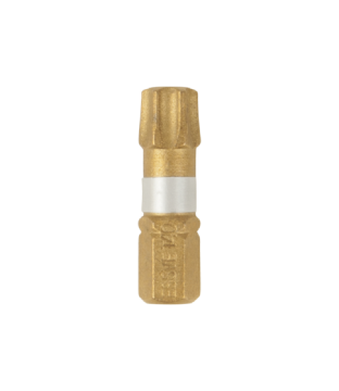 éS Bity udarowe XTR krótkie Torx TX40 Bit stożkowy wkrętakowy 25mm 3szt