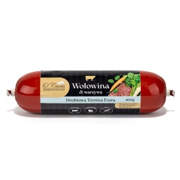 O´canis O'CANIS Terrina Extra govedina i povrće mokra hrana za pse 400g